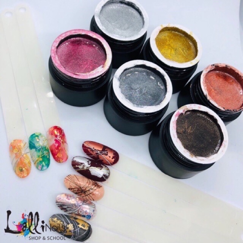 g.el vẽ nhện,g.el nhện trang trí móng nail