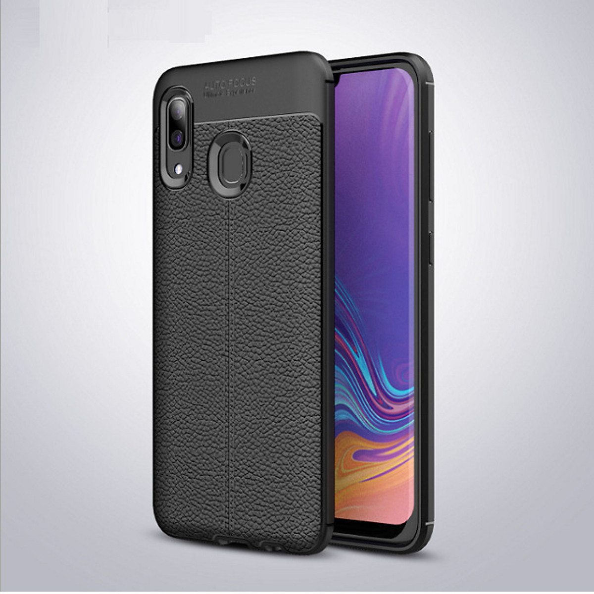 Ốp lưng silicon vân da cho samsung galaxy a20, a20s, a30, a30s, ốp lưng auto focus cho samsung. phụ kiện pt