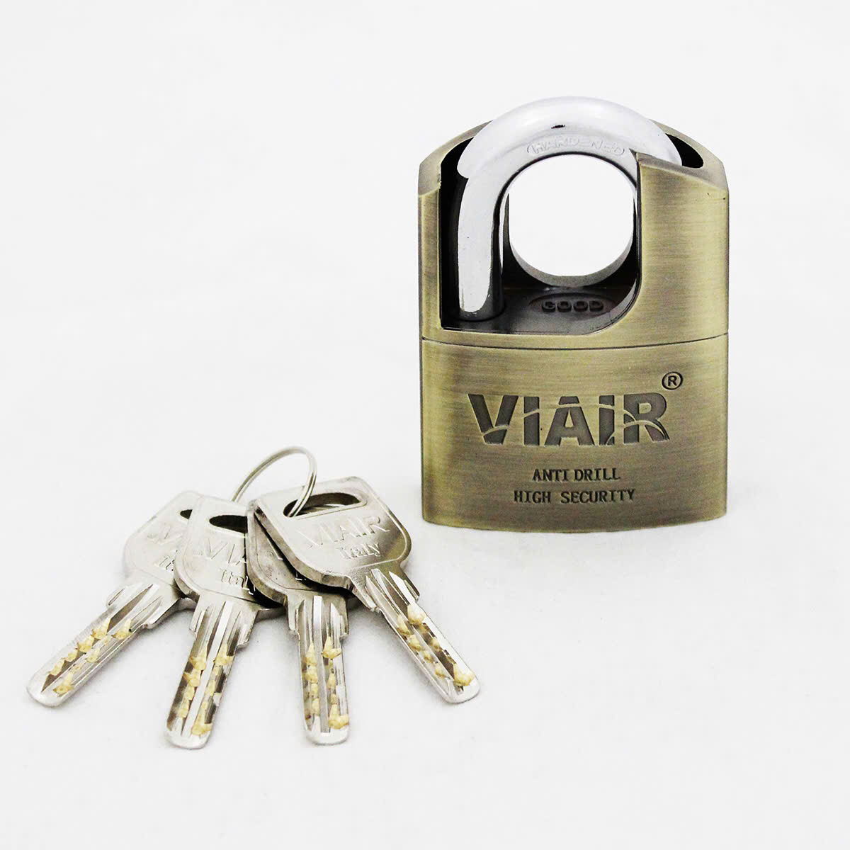 [HCM]KHÓA CHỐNG CẮT VIAIR 3660 _ 4 CHÌA MUỖNG THAU