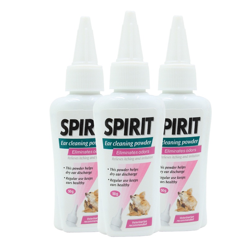 Bột nhổ lông Tai Spirit cho Chó Mèo