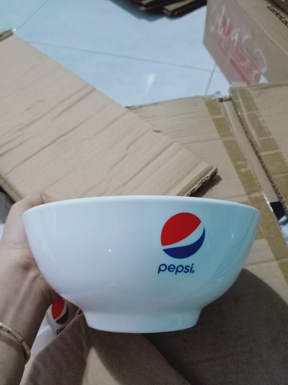Bộ 2 Bát Tô Sứ Trắng - Quà Tặng Pepsi