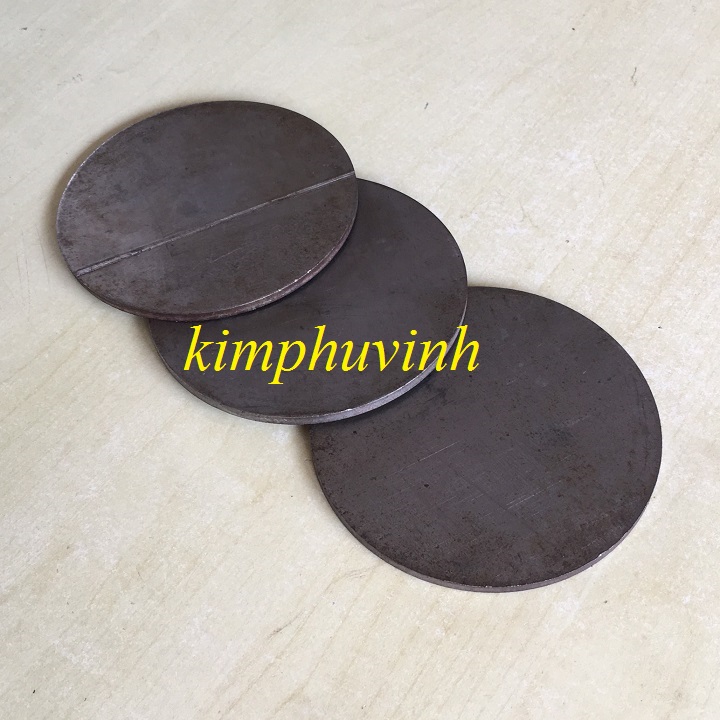 01 CÁI - Phi 80mm BẢN MÃ TRÒN - BẢN MÃ ĐẦU CỘT 80mm