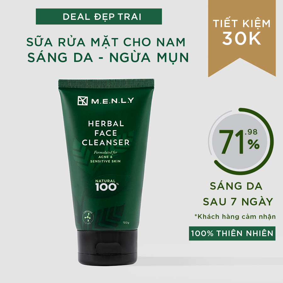 [HCM]COMBO DƯỠNG DA HOÀN HẢO M.E.N.L.Y
