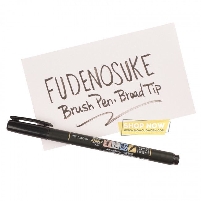 [HCM]Bút Brush Thư Pháp Lettering TOMBOW Fudenosuke