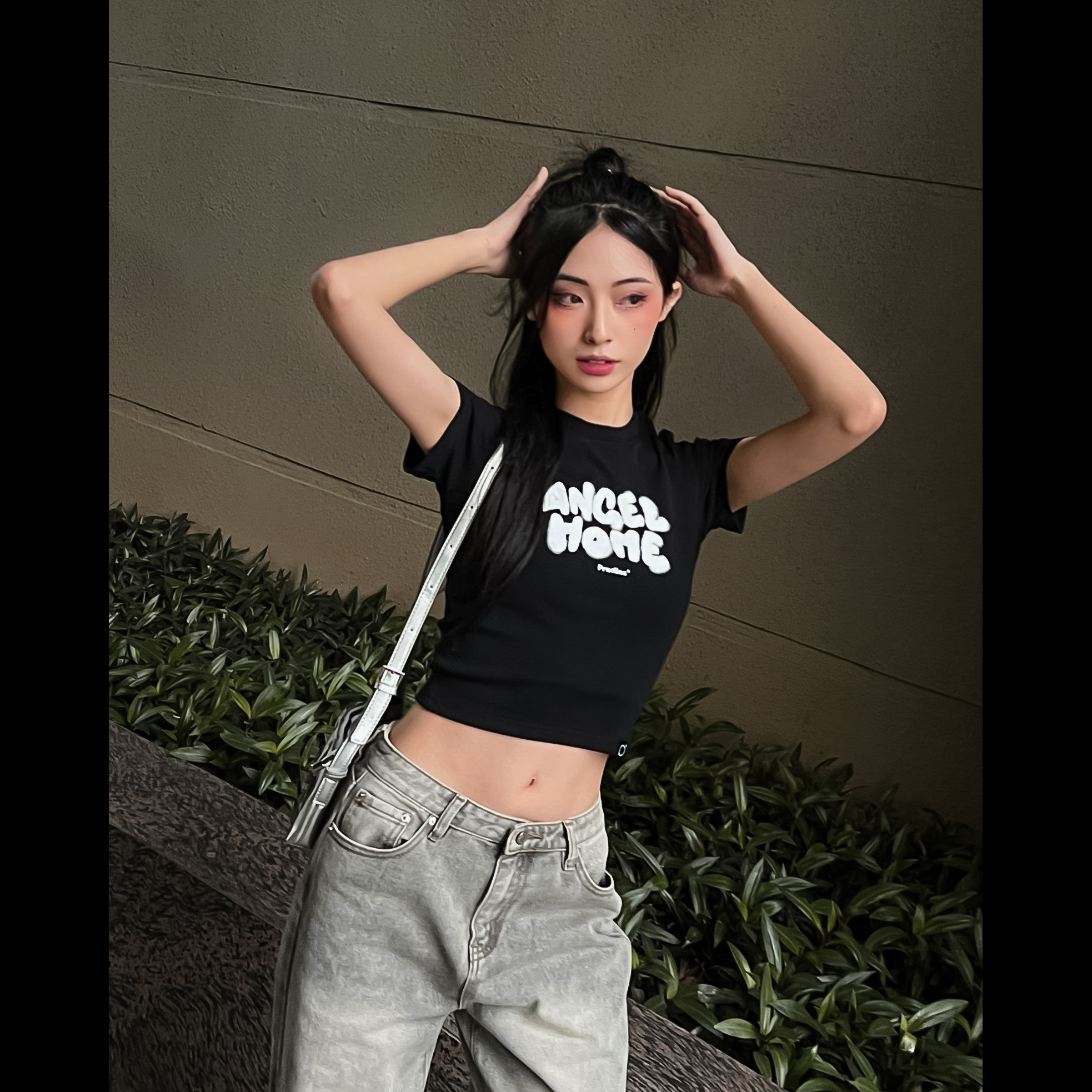 Áo Thun Nữ Oh - Babytee PRADIES Blur Angel-Home