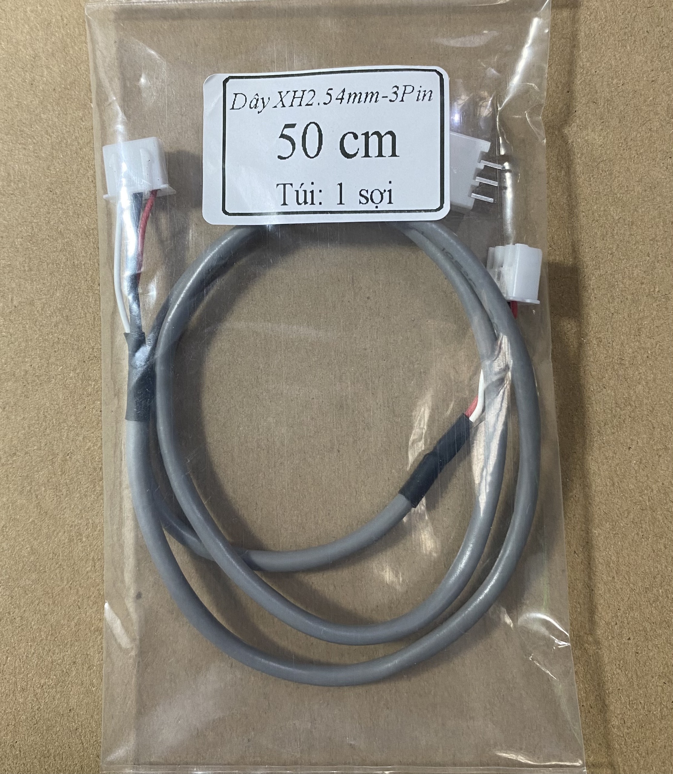 Dây bus chống nhiễu cho amply xh2.54 3p dài 10cm 20cm, 30cm, 40cm, 50cm