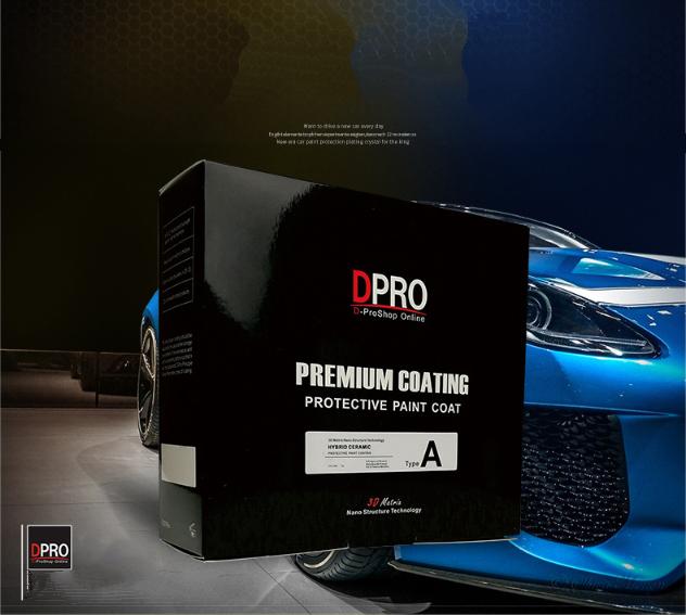Euro Quality Bộ phủ bóng sơn Ceramic Premium Coating DPRO Japan (BH 5 năm)