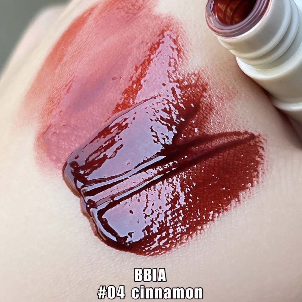 Son kem bóng BBIA căng mọng lâu trôi Glow Lip Tint 04 cinnamon BBIA04