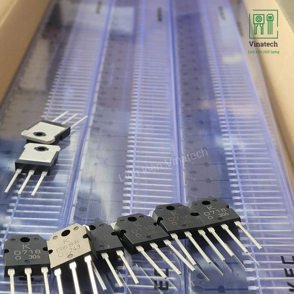 D718 B688 Transistor lưng đồng chuẩn Kec chất lượng cao