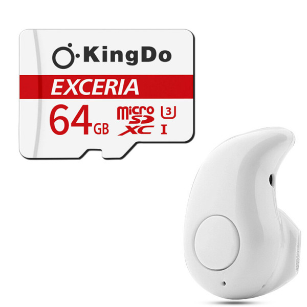 Thẻ nhớ MicroSDHC Toshiba Ultra 64GB 80MB/s (New) Free S530 Bluetooth headset