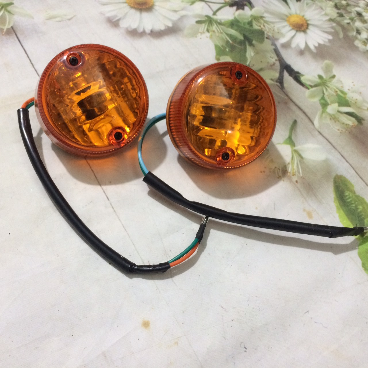 Combo 2 củ xi nhan trước xe CUB đời mới