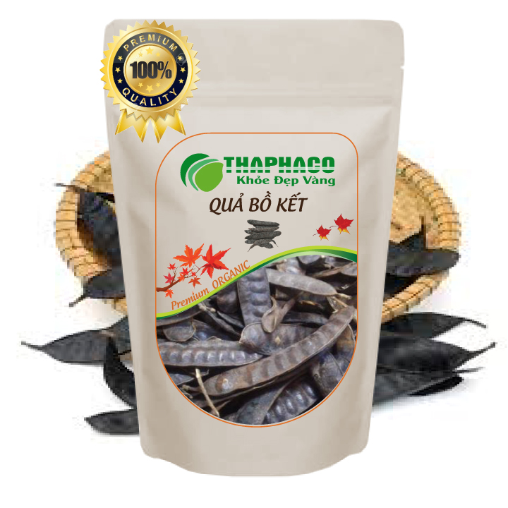 Trái Bồ Kết Khô  100g Mảy Hạt Ko Nép Hàng Chất Lượng Thaphaco