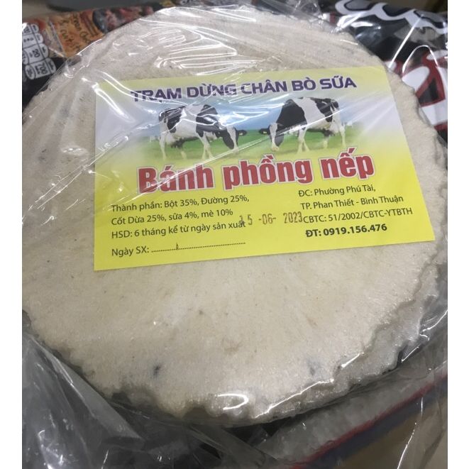 Bánh phồng nếp bịch 10 cái