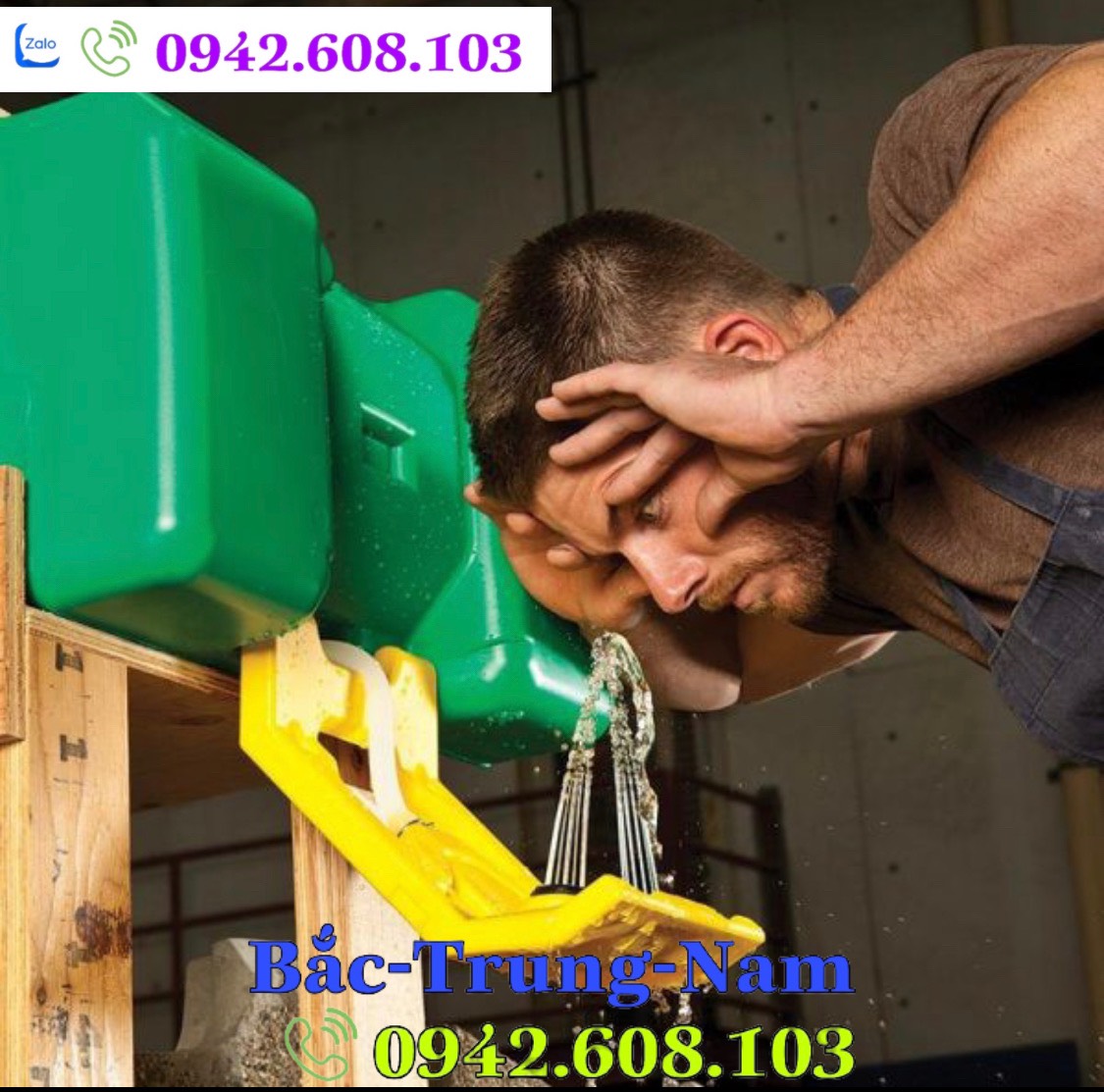 bồn rửa mắt khẩn cấp,bình rửa mắt khẩn cấp di động 35l