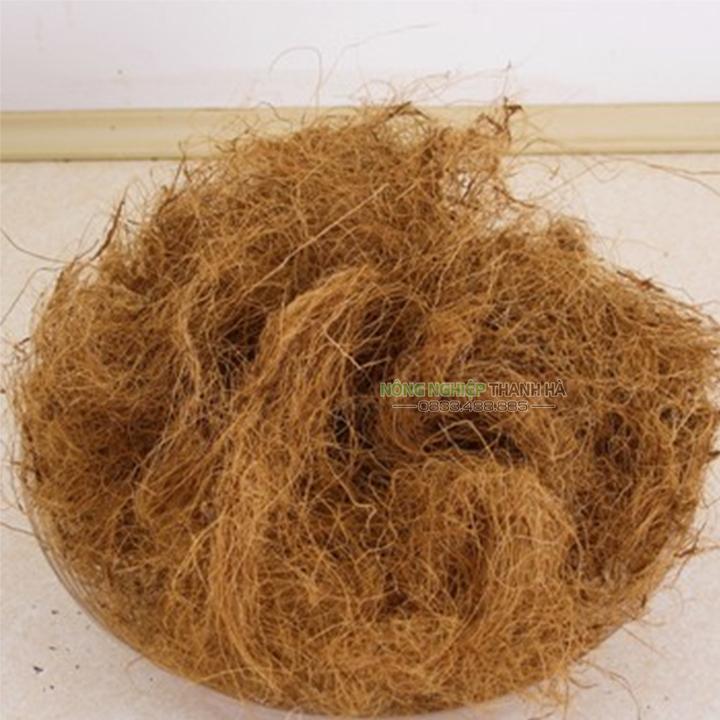 Sợi xơ dừa rối trồng lan - Gói 200g