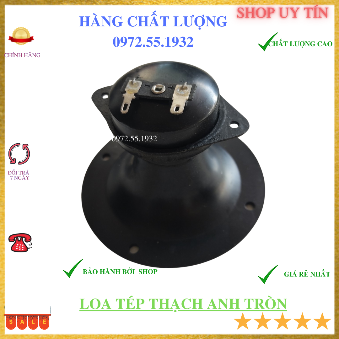 Loa treble thạch anh tròn - giá 2 chiếc