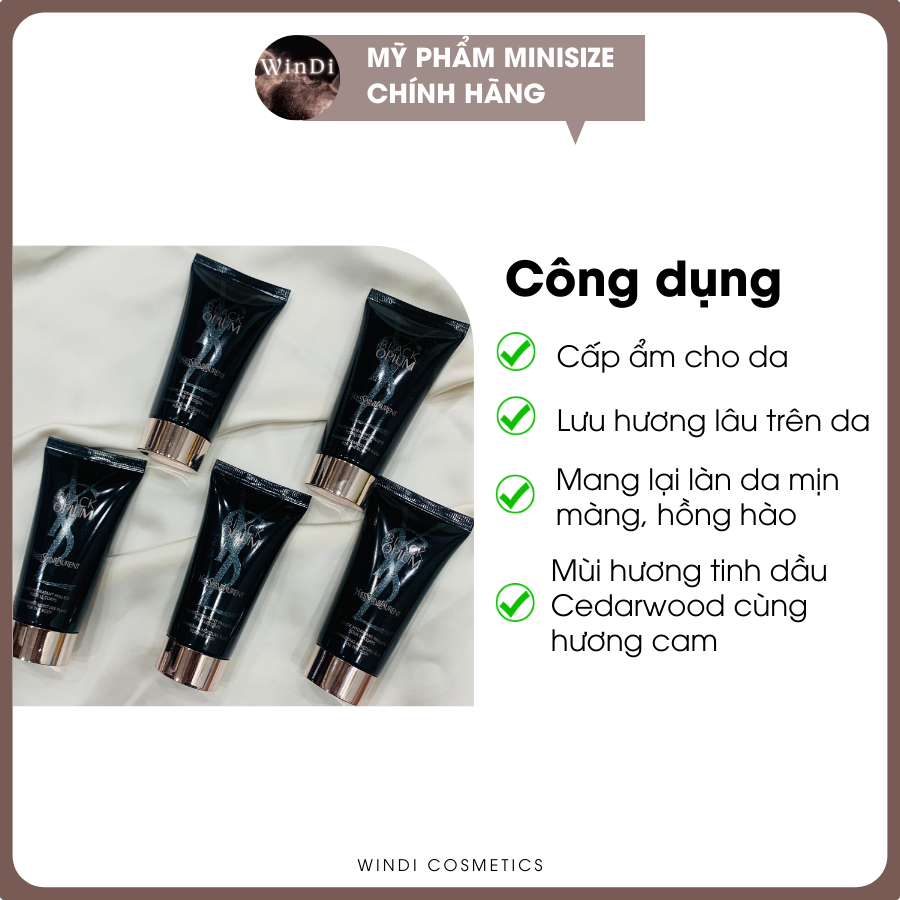 Lotion nước hoa 𝐘.𝐒.𝐋 𝐁𝐥𝐚𝐜𝐤 𝐎𝐩𝐢𝐮𝐦 𝐒𝐡𝐢𝐦𝐦𝐞𝐫𝐢𝐧𝐠 𝟓𝟎𝐦𝐥