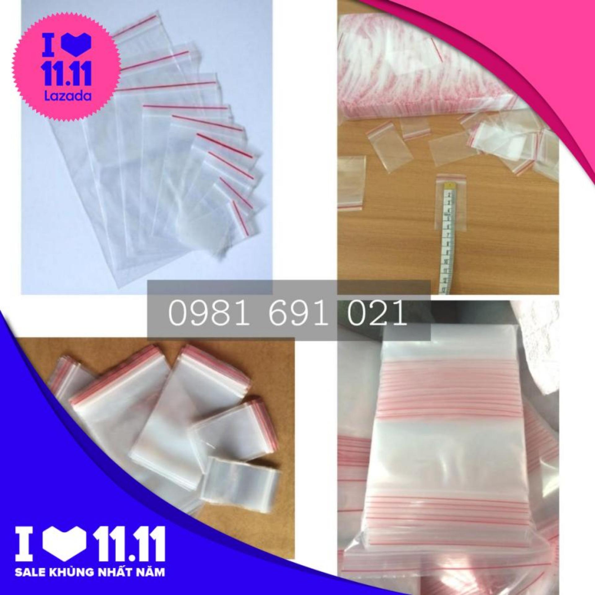 TÚI ZIP SỌC ĐỎ SIZE 22x32cm [1kg]