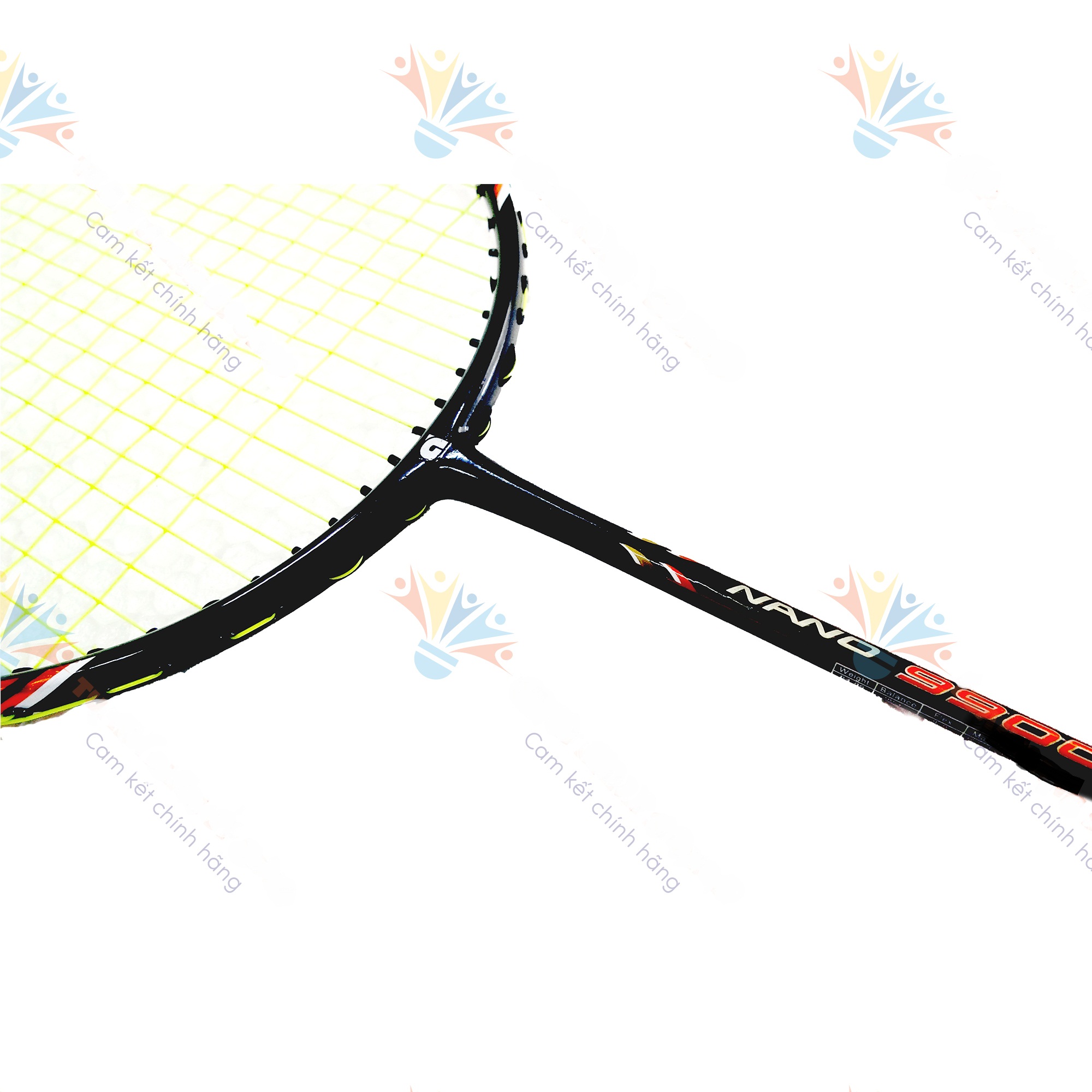 Vợt cầu lông APACS NANO 9900 new Đen /đỏ