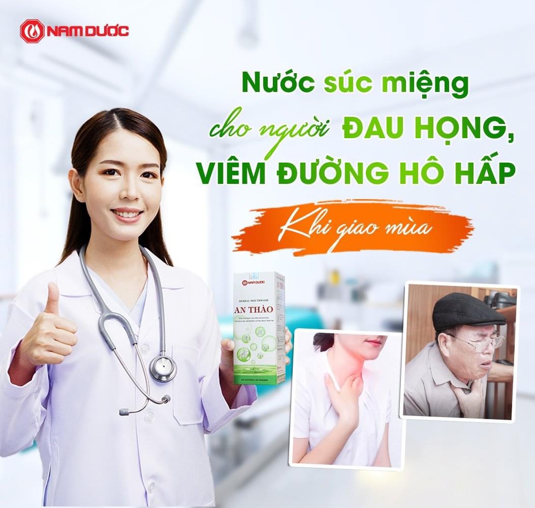 Nước súc miệng dược liệu An Thảo