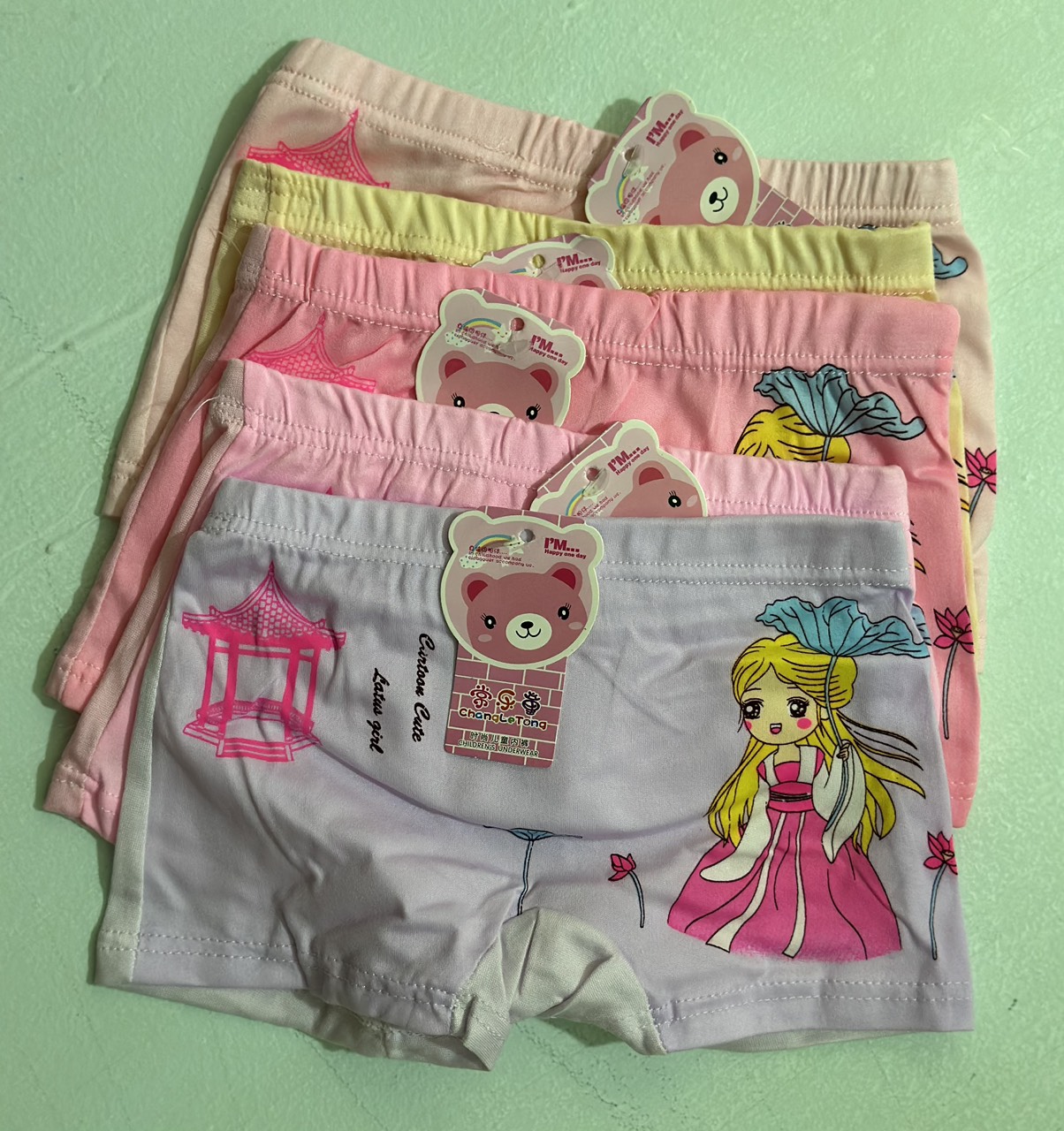 Combo 5 quần chíp cho bé size 10kg-24kg