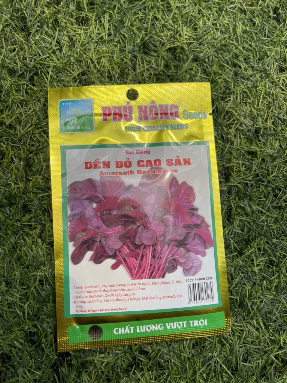 Hạt giống rau dền F1 đủ các loại/ hạt giống Phú Nông