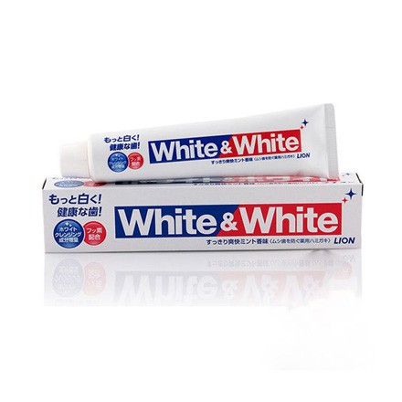 Kem Đánh Răng White & White Nhật Bản - Kem Đánh Răng Nhật Bản
