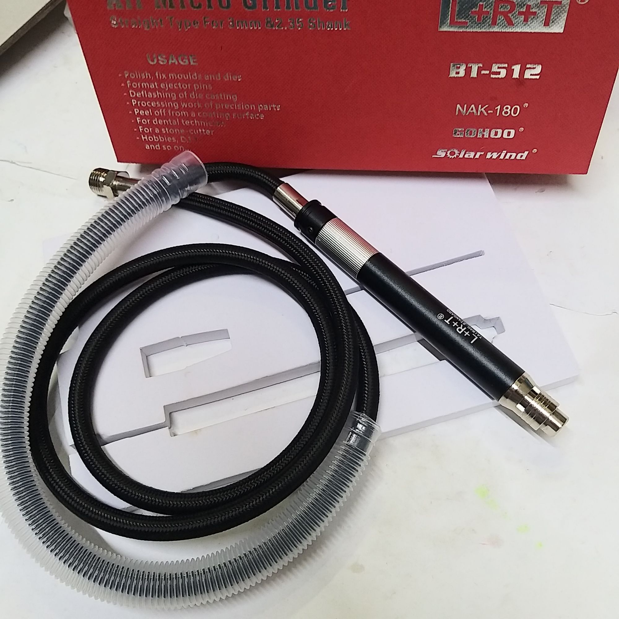 [HCM]Máy Mài Hơi L+R+T (Đen)