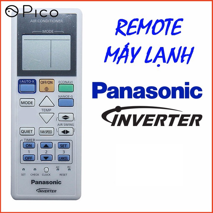 Điều khiển Remote máy lạnh PANASONIC inverter