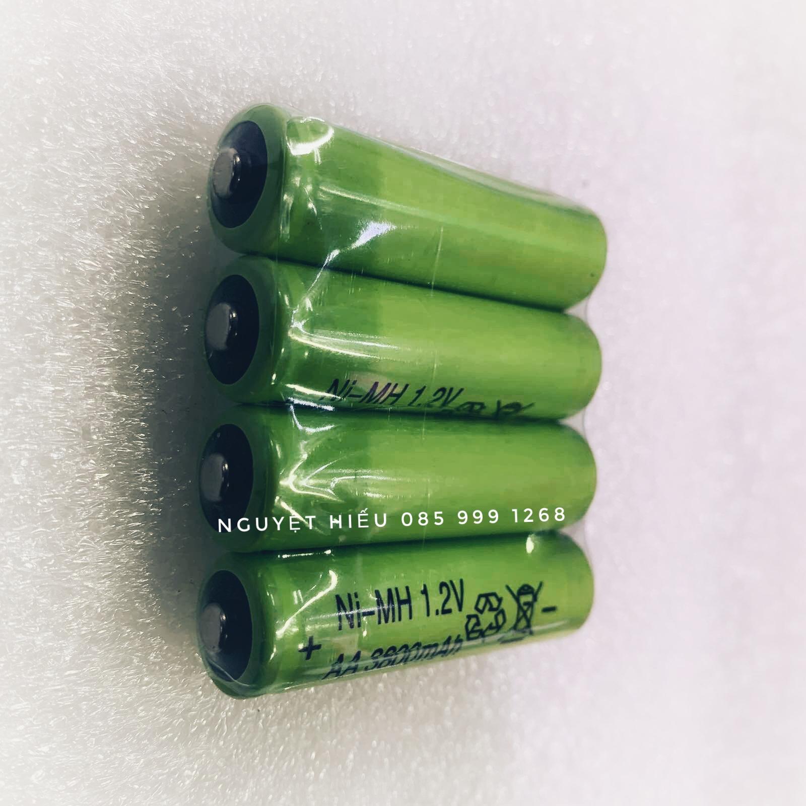 Pin cell vỉ 4 viên AA NiMH 1.2V 3800mAh