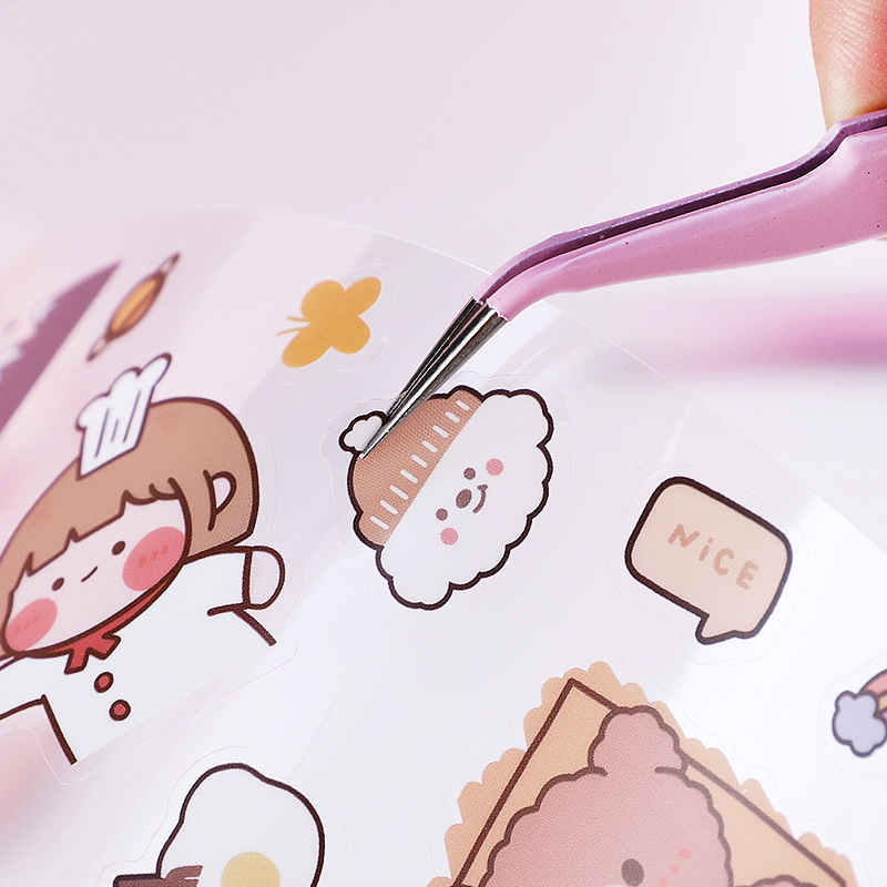 Nhíp Gắp Sticker Tone Pastel Dễ Thương