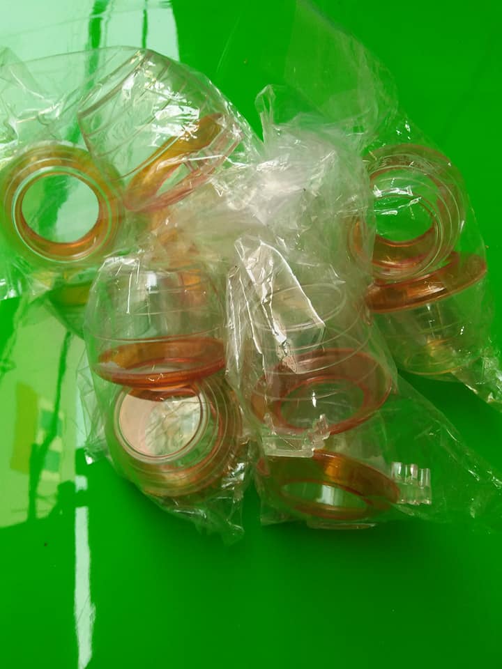 Set 10 Cóng nhựa đựng thức ăn cho chim chào mào , chích chèo