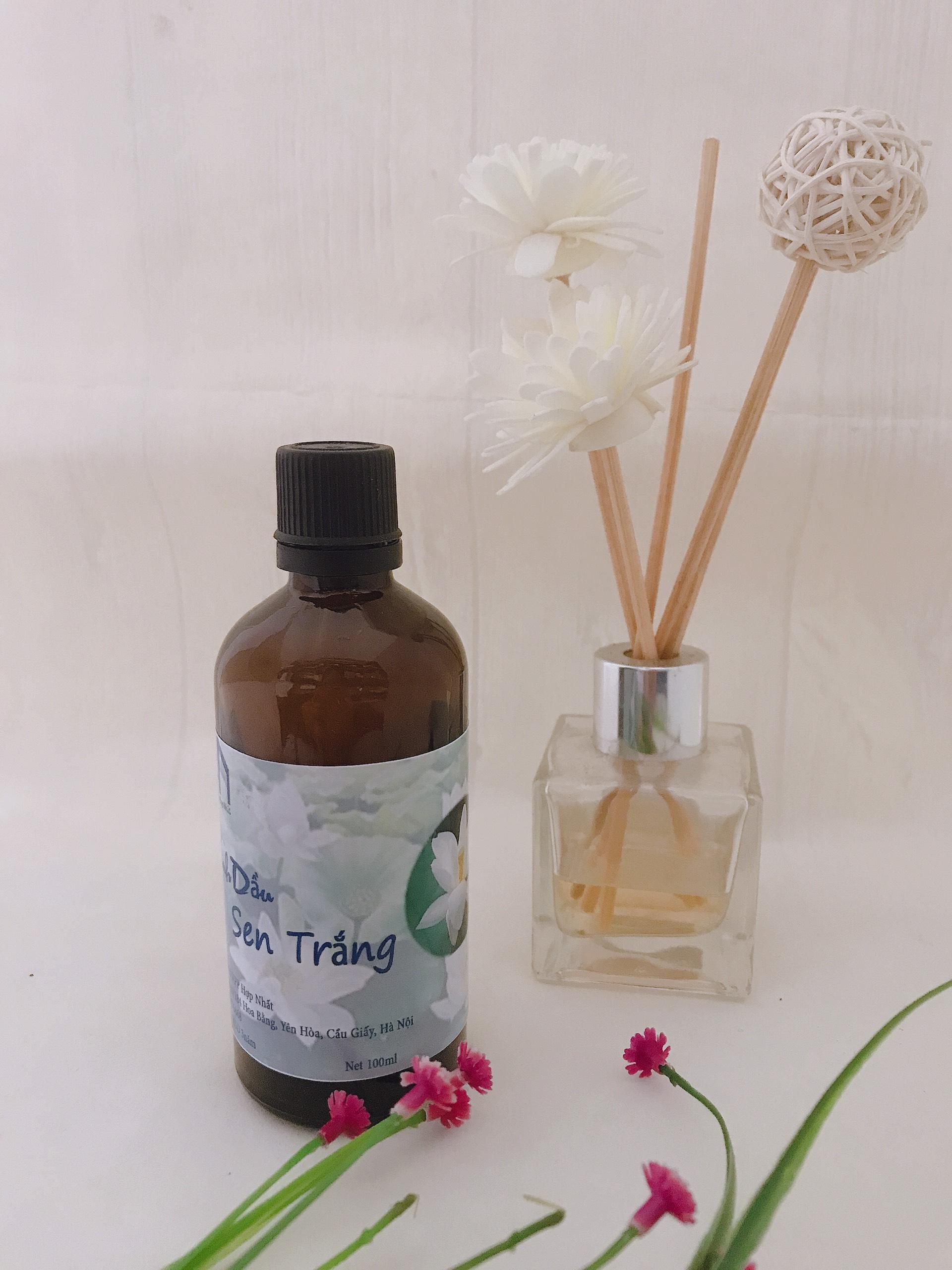 Tinh dầu thơm xông phòng hương Hoa Sen Trắng lọ 50ml