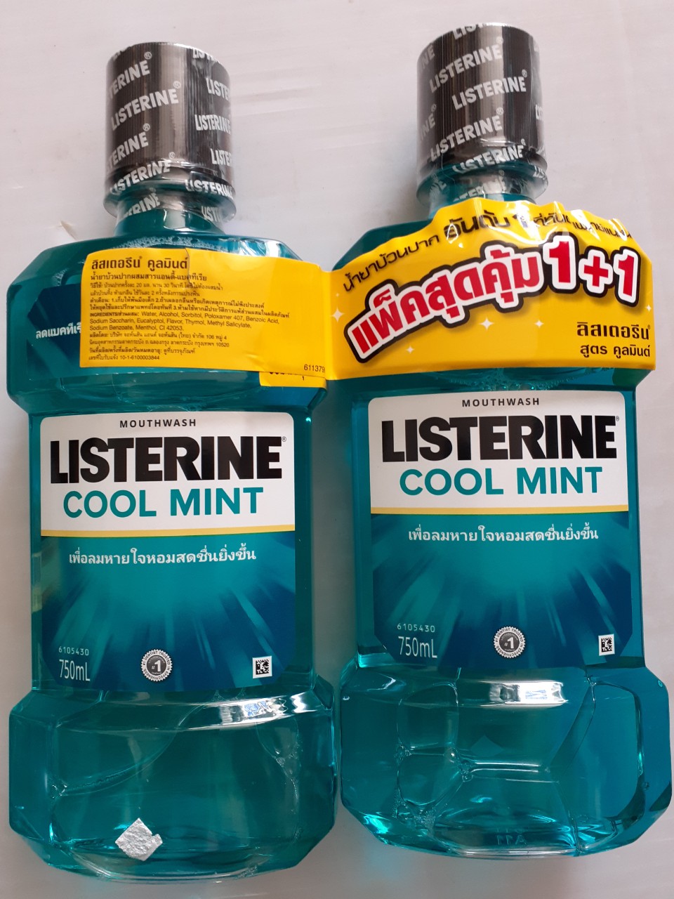 [HCM]Nước súc miệng LISTERINE Thái Lan 750ml