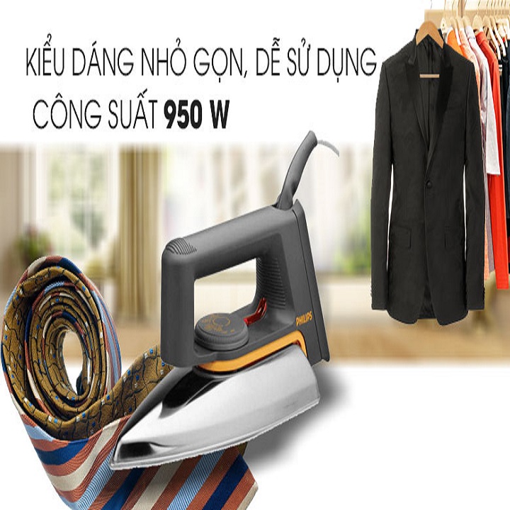 [HCM]Bàn Ủi Khô Philips HD1172
