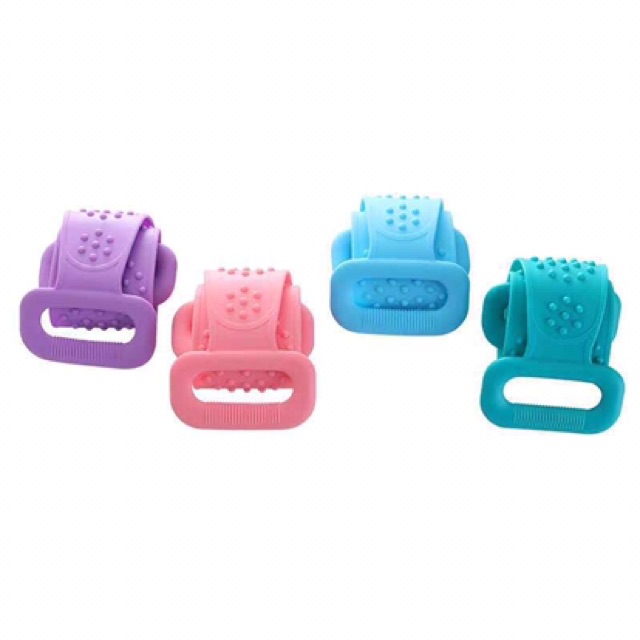 Dây tắm lưng, dây cọ lưng silicon