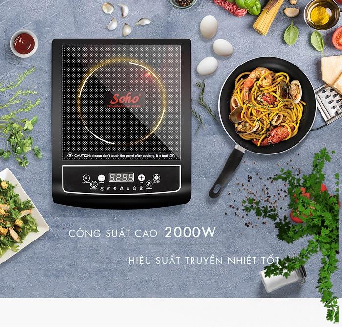 Bếp điện từ Soho 19N