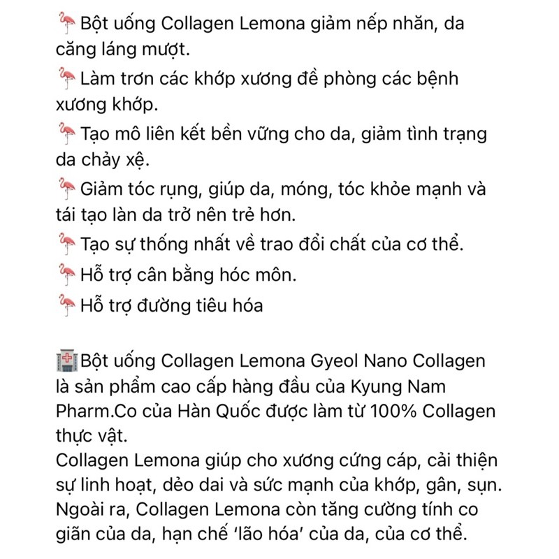 Hộp 60 Gói Lemona Dạng Bột