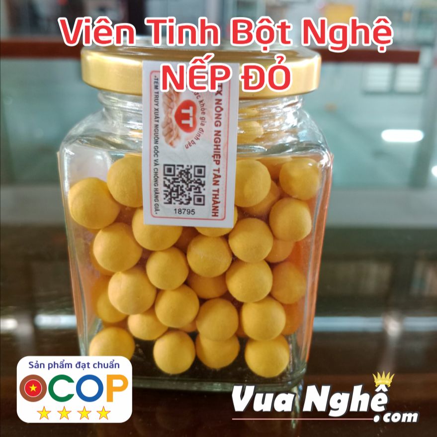 Viên Tinh nghệ đỏ mật ong 20G