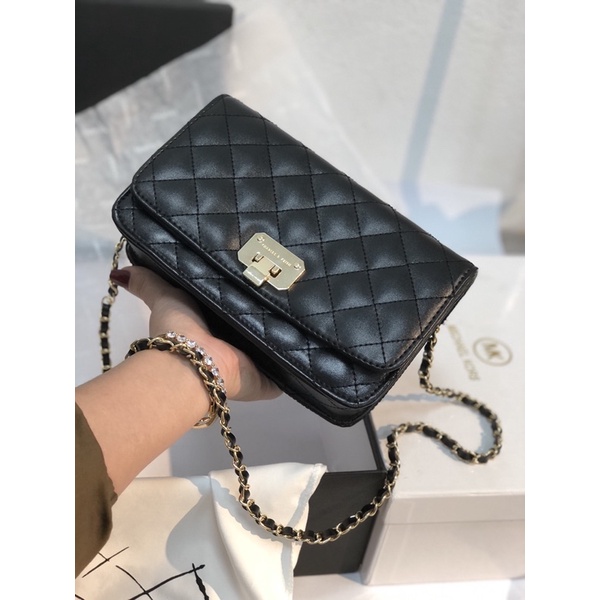 TÚI ĐEO CHÉO NỮ CNK SIZE 20 KHÓA GẬP CAO CẤP