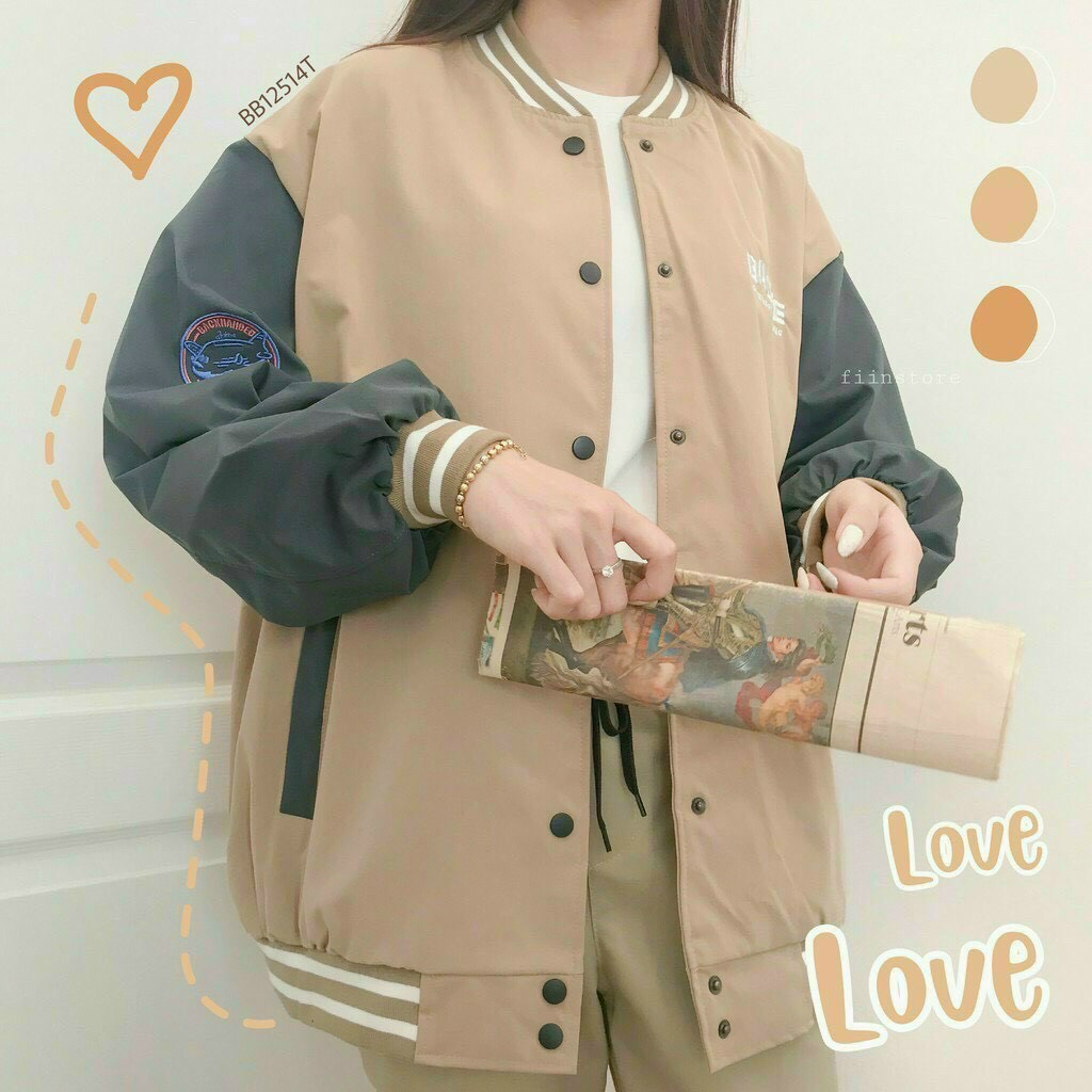 Áo khoác dù bomber nam nữ cực chất siêu xinh , phong cách hàn quốc hot trend 2021 MẪU MỚI NHẤT HIỆN NAY