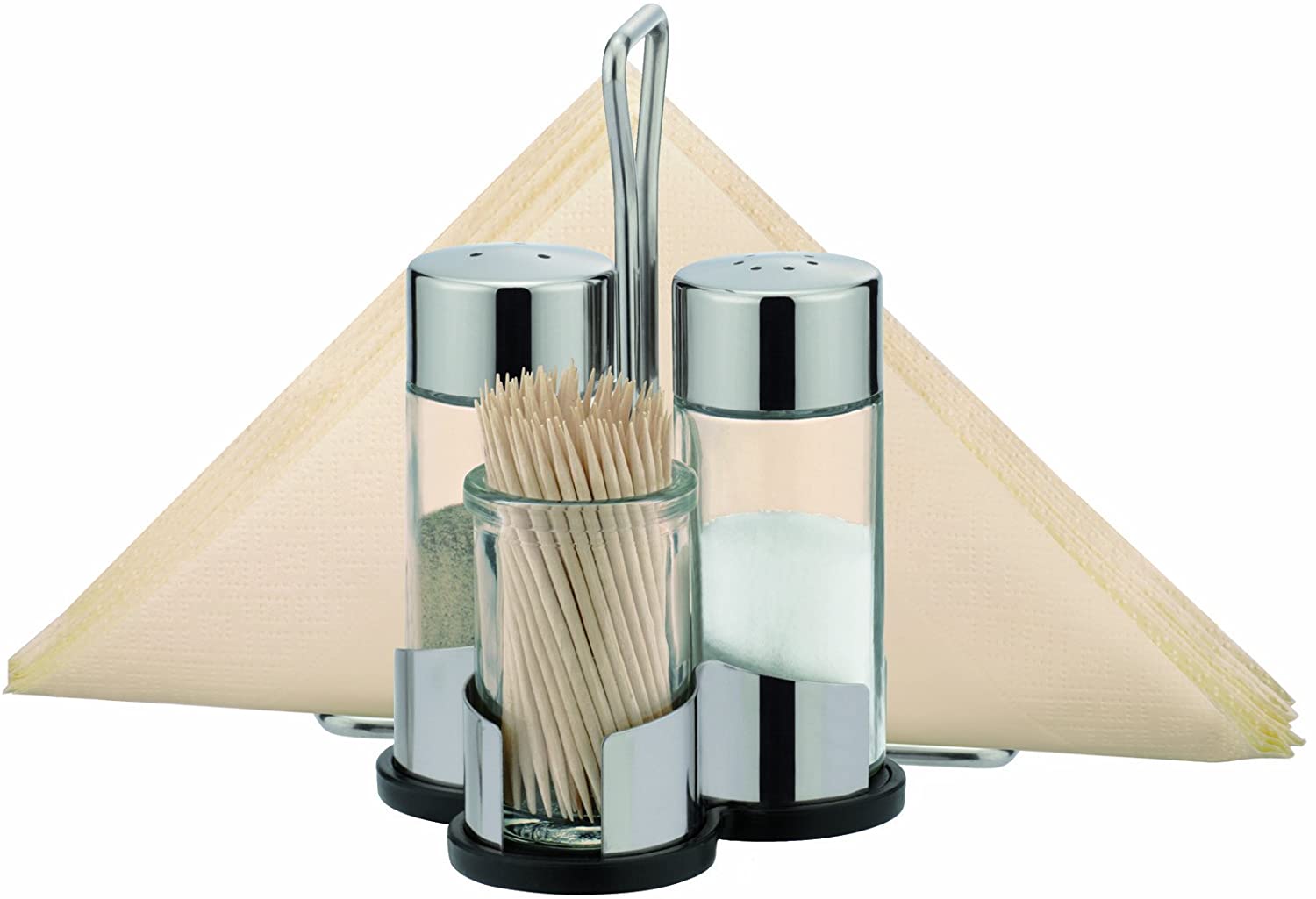 Bộ tăm tiêu muối, đựng khăn ăn tescoma t650332