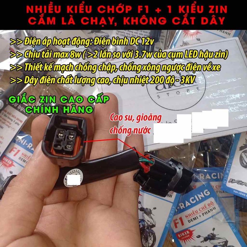 Mạch nháy đèn hậu stop f1 winner x