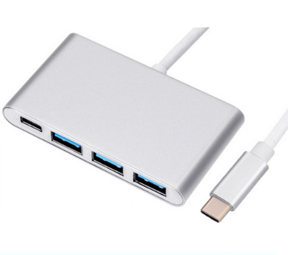 Hub OTG USB Type C ra 3 cổng USB 3.0