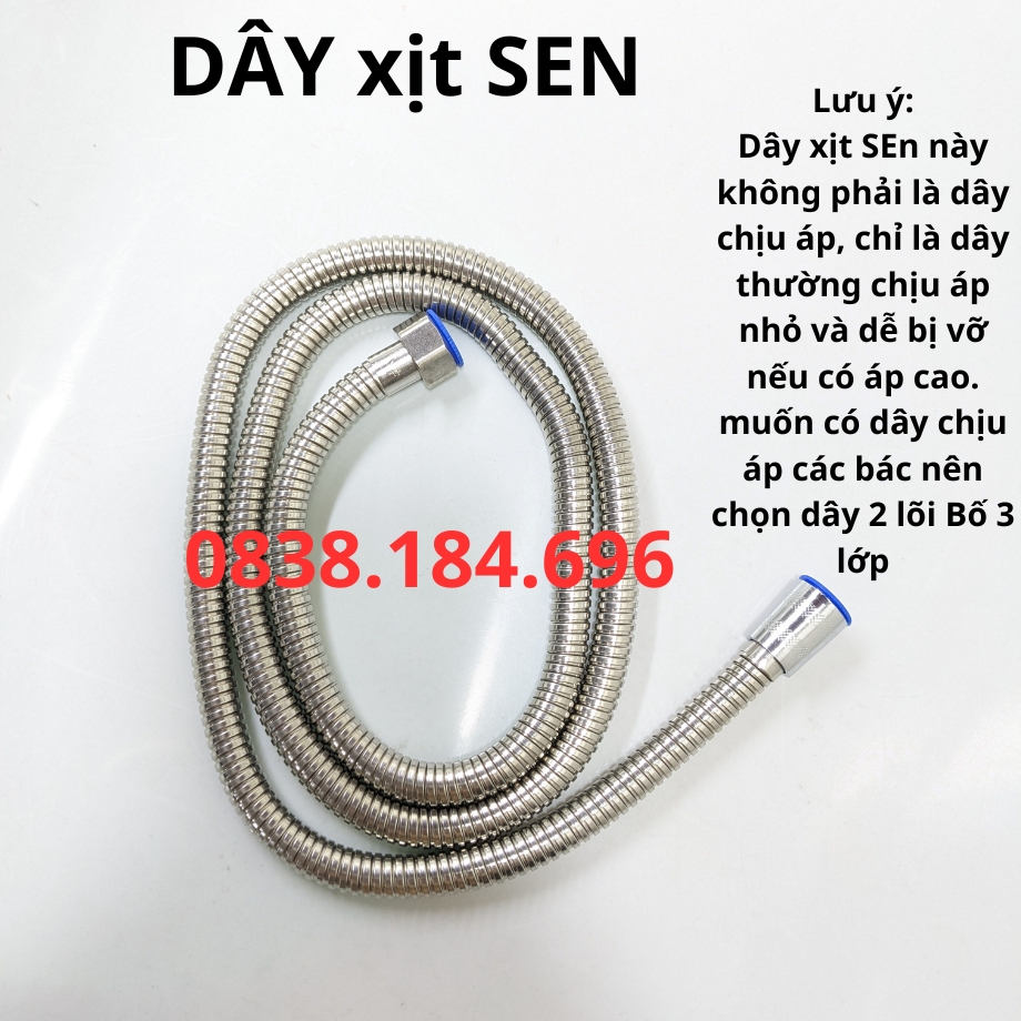 Dây tay sen Inox 304 1.45m