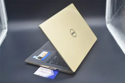 [HCM][Trả góp 0%]Laptop Dell N7460  Core i5 7200U 4G SSD128+500G Vga rời 940MX Full HD Đèn phím Màu Gold Viền Siêu mỏng