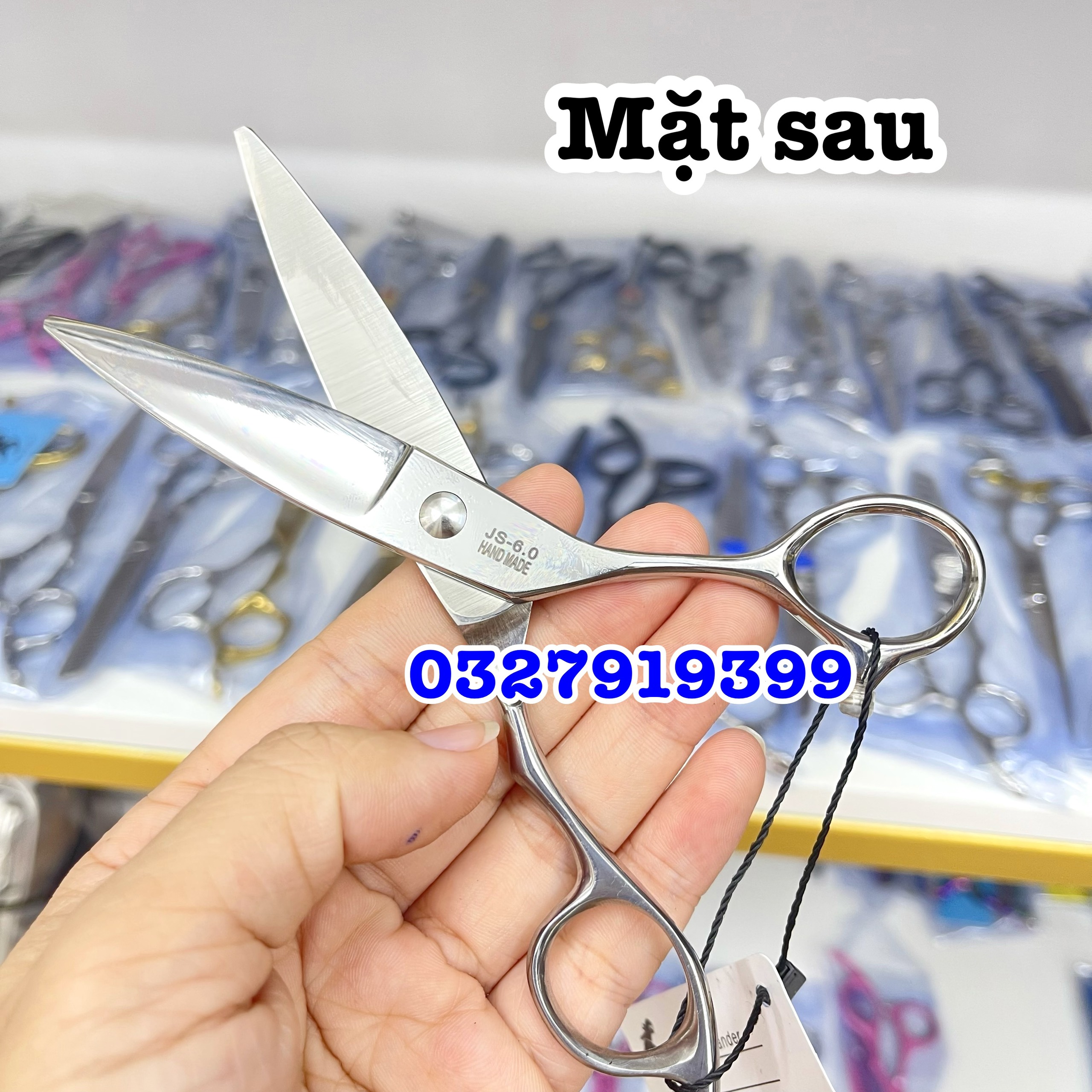 Freelander 6.0 High Quality Hair Scissors in Japanese Steel S440C Hardness over 62Hrc Size 6 Inches for Women