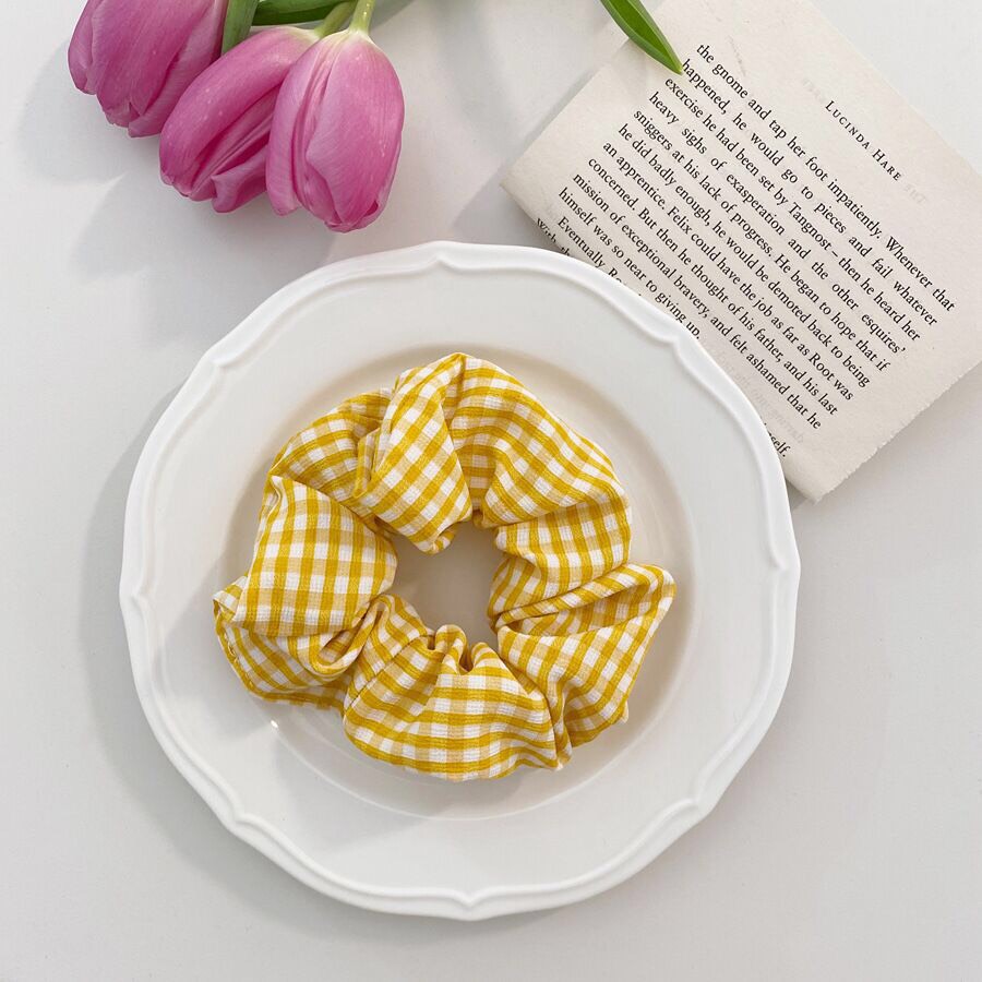 Cột Tóc Scrunchies Caro Dễ Thương HOT TREND PKTL0072
