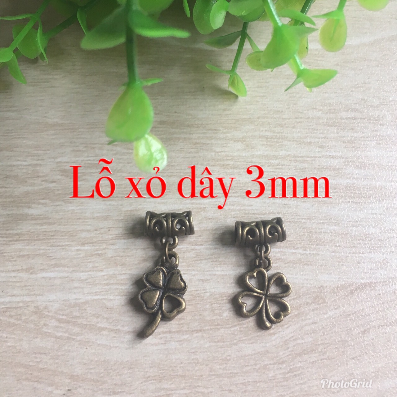 🍀🌺 1 charm cỏ 3 lá 4 lá may mắn bình an 🍀🌺
