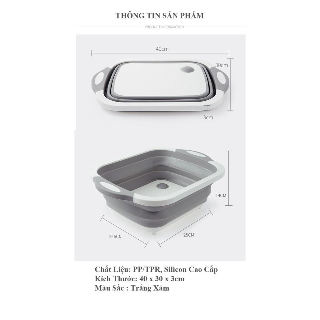 Chậu rửa gấp gọn thông minh